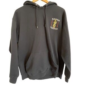 PLEASANT GETAWAY Ramen Temple Mens Hoodie Size L